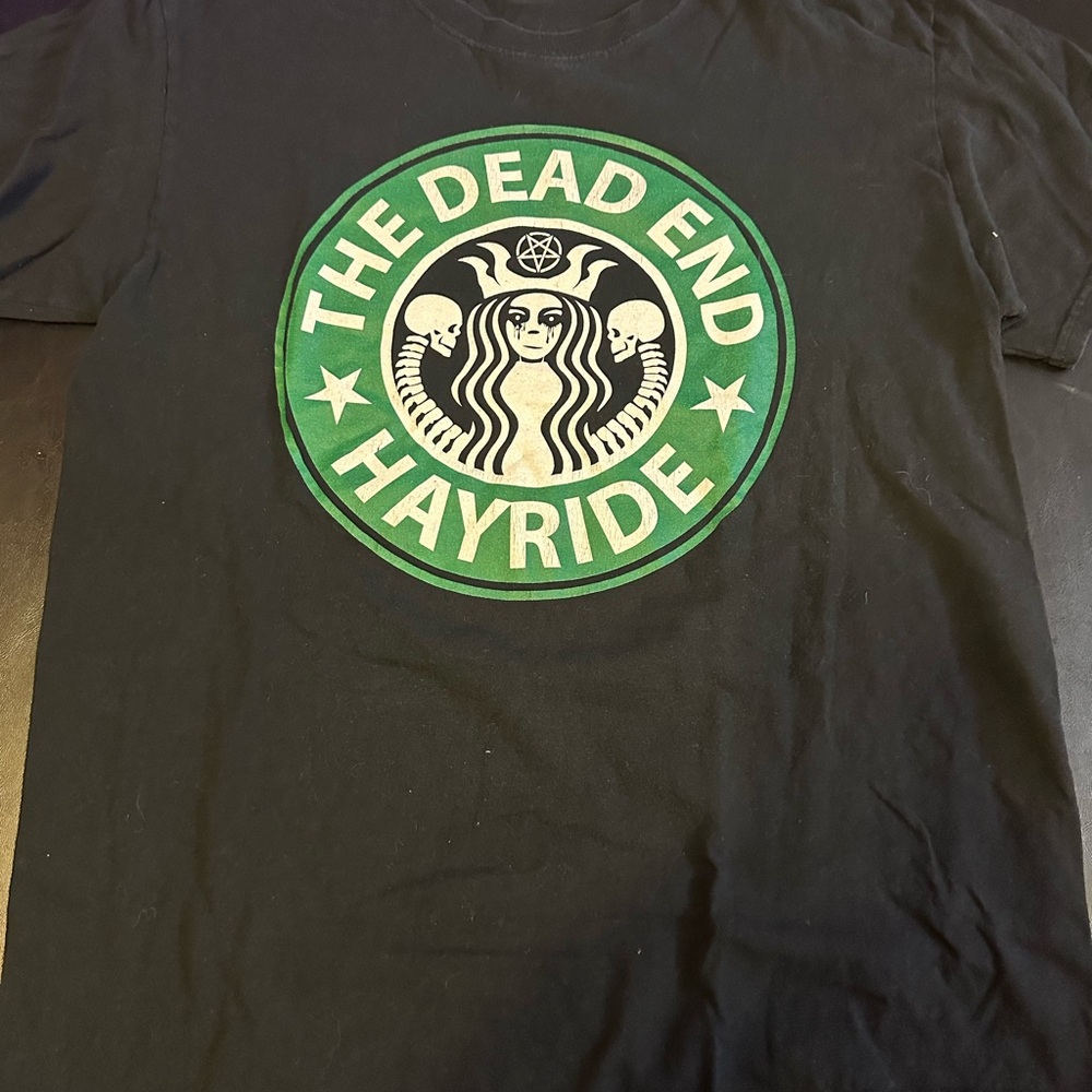 The Dead End Hayride Black Cotton T-Shirt